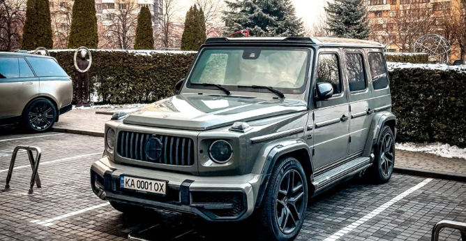 В Україні засвітився розкішний Mercedes G-Class від Hofele Design за 12 мільйонів (Фото)