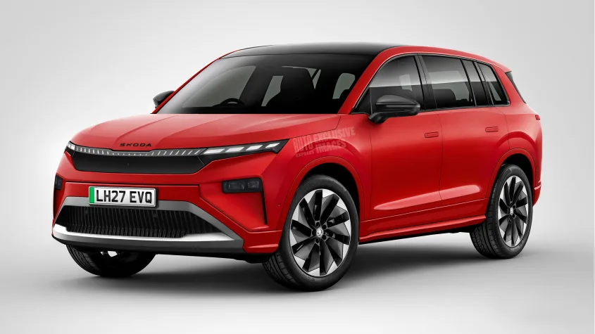 Skoda готує семимісний електричний позашляховик на основі Vision 7S