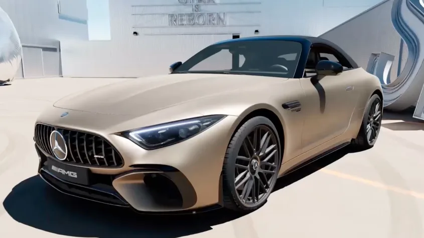 Лімітований Mercedes-AMG SL Golden Coast: ексклюзивний дизайн та потужний V8