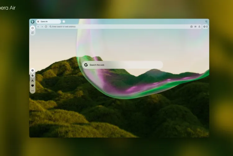 Opera Air – браузер із дихальними вправами, релакс-звуками та VPN