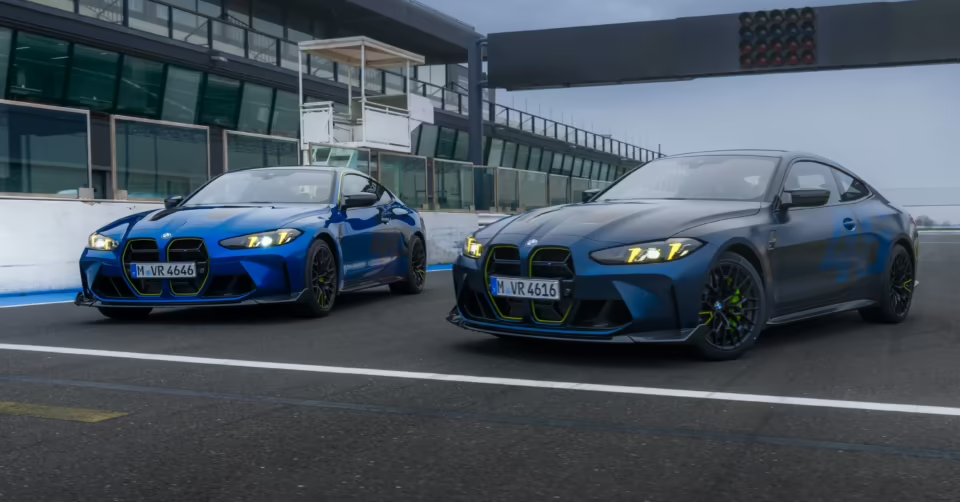 BMW випустила лімітовану M4 CS Edition VR46 до 46-річчя Валентино Россі