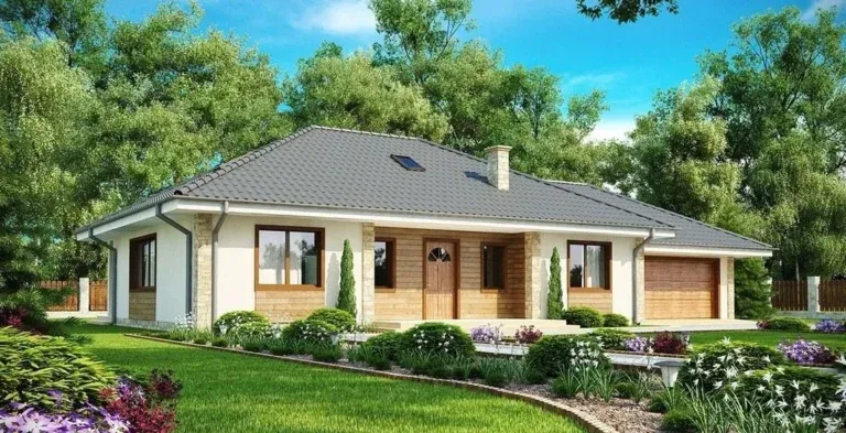 Проекты домов с гаражом: удобство и практичность