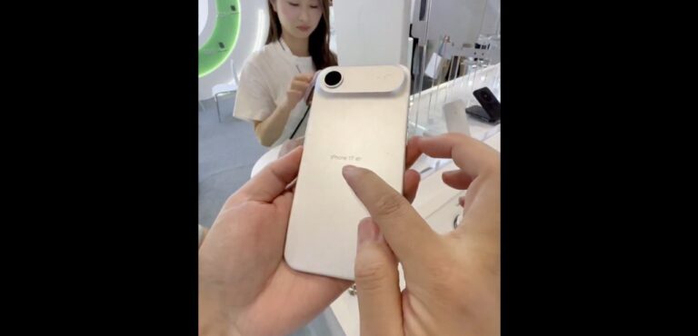 iPhone 17 Air став найтоншим смартфоном Apple: з’явилися перші фото прототипу