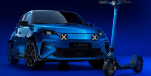 Alpine запускає нову лінійку електросамокатів: першим стане 100A GT, натхненний A290