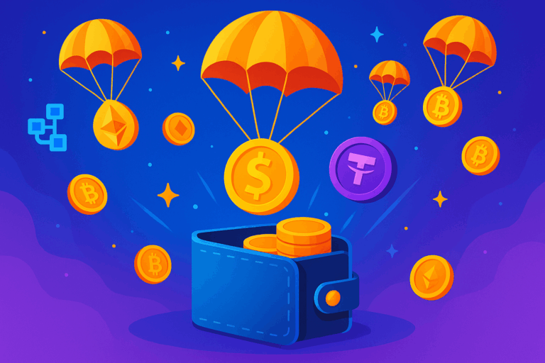 Что такое airdrop в криптовалюте и как получить бесплатные токены