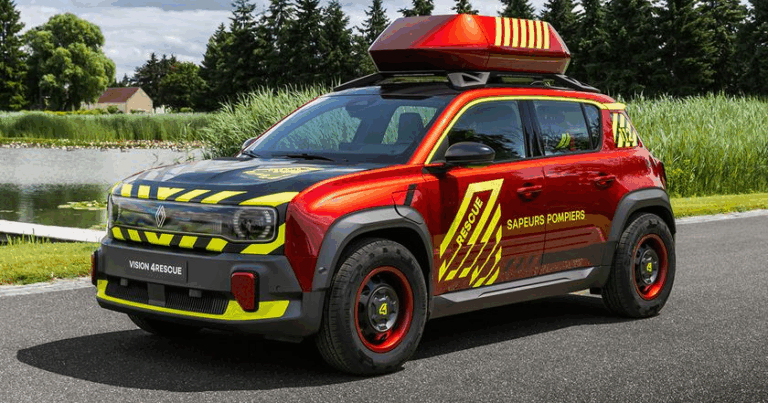 Renault представила електромобіль Vision 4rescue — мобільний центр управління для рятувальників