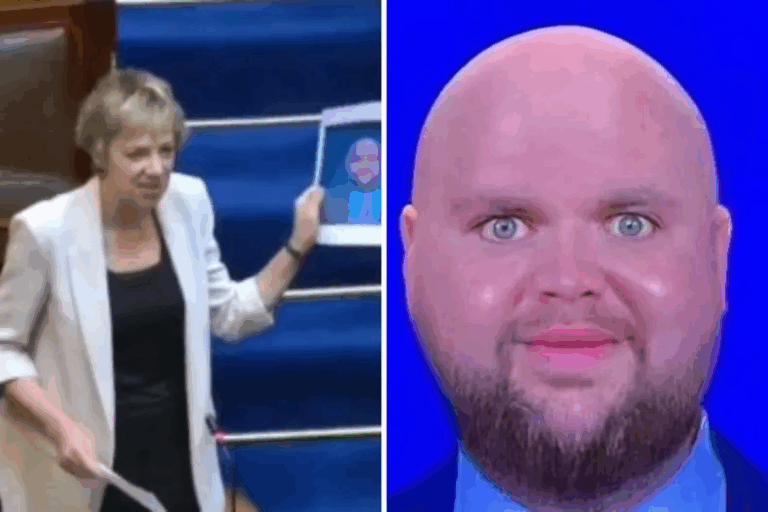 Мем із лисим Джей Ді Венсом показали в ірландському парламенті