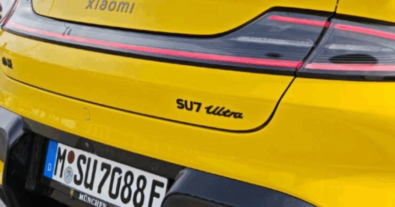 Xiaomi почала дорожні випробування свого флагманського електроседана SU7 Ultra в Європі