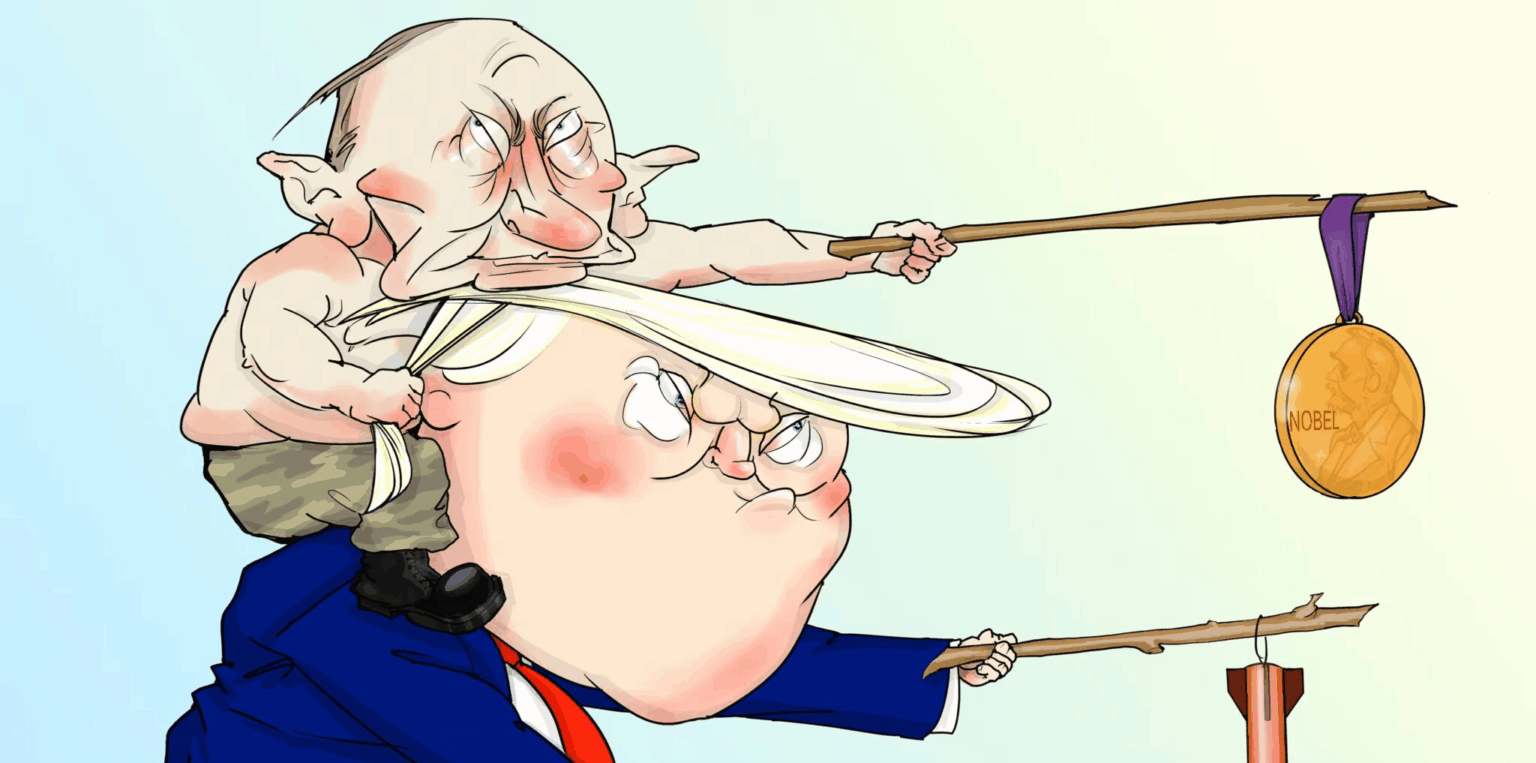 The Guardian опублікувала карикатуру про роль Трампа у війні РФ проти України