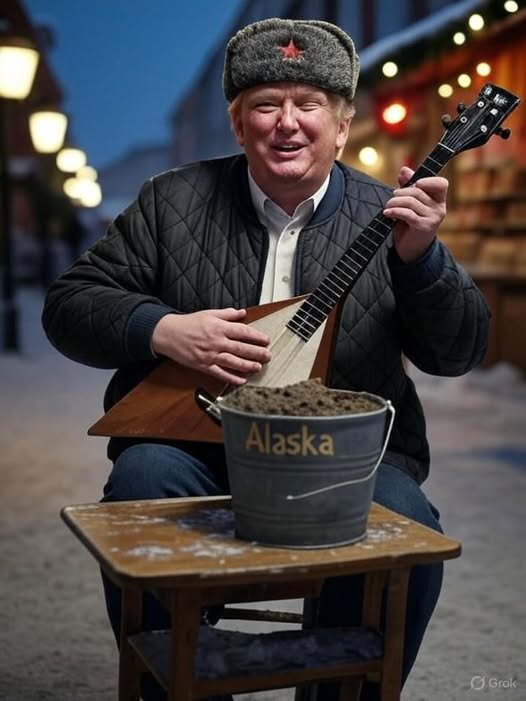 "І це все?". Зустріч Трампа і путіна на Алясці у ФОТОжабах