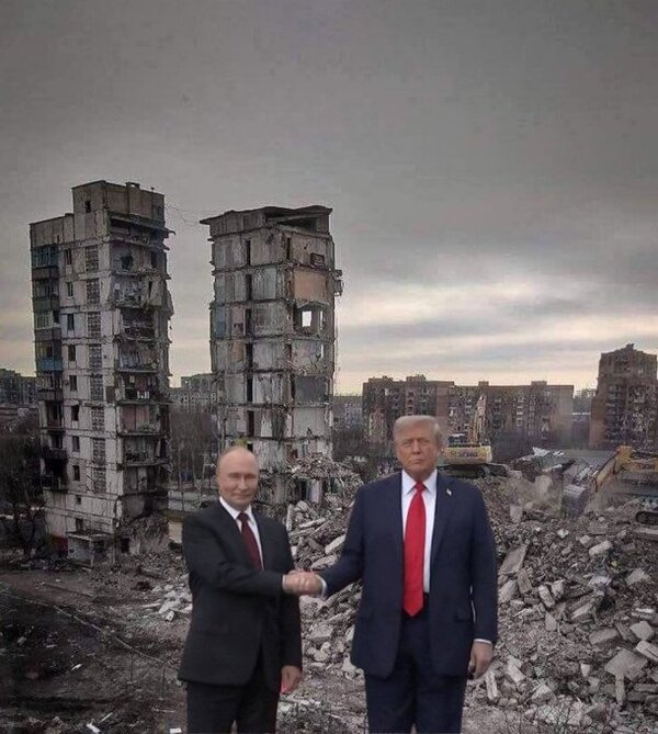 "І це все?". Зустріч Трампа і путіна на Алясці у ФОТОжабах