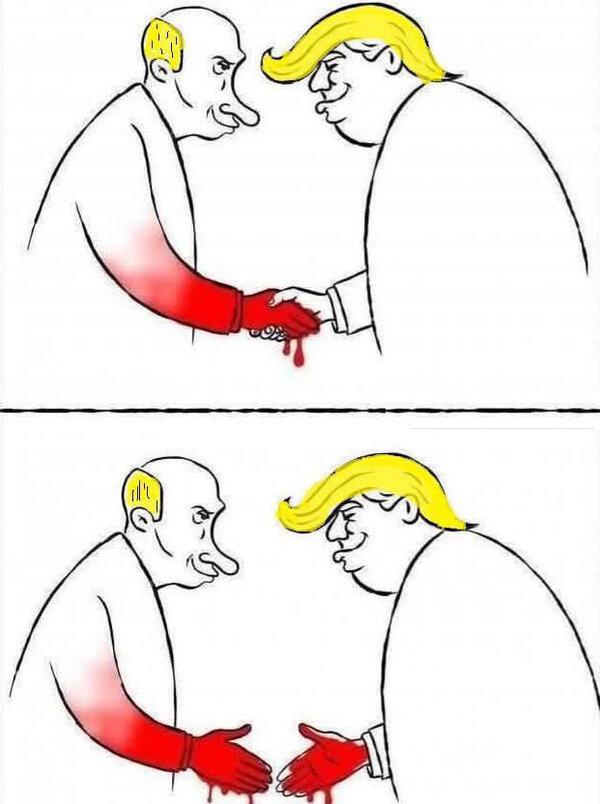 "І це все?". Зустріч Трампа і путіна на Алясці у ФОТОжабах