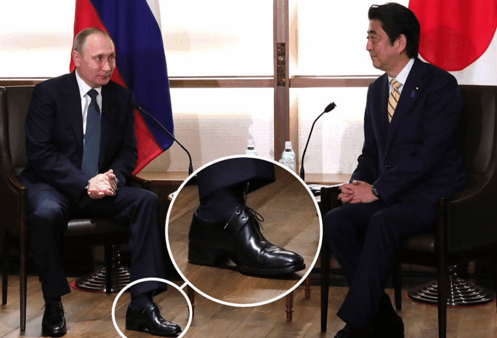 Зріст Путіна: що відомо про туфлі з "сюрпризом", які додають 10 см російському диктатору