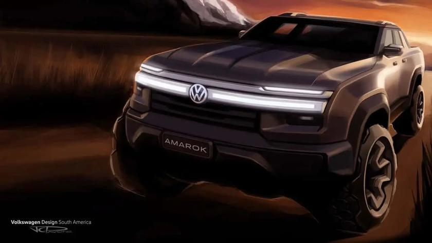 Новий Volkswagen Amarok для Південної Америки: гібридний пікап із китайським шасі з’явиться у 2027 році