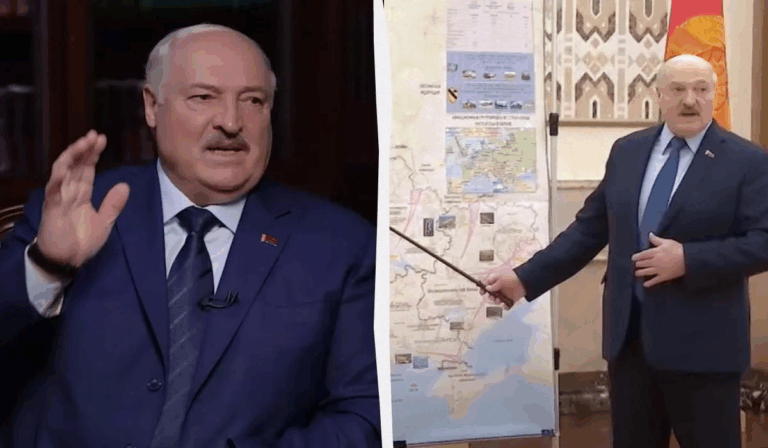 Лукашенко зруйнував мем "А я зараз покажу, звідки на Білорусь готувався напад" (Відео)