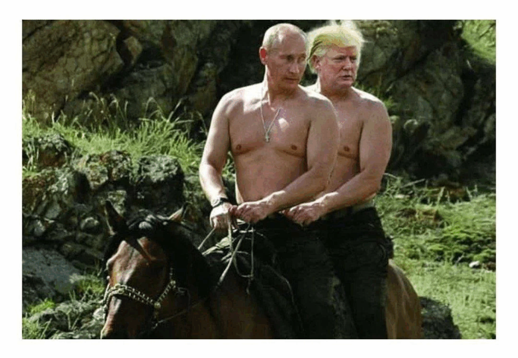 "Довго летів? 4 повних валізи". У мережі не вщухають меми про зустріч Путіна і Трампа на Алясці