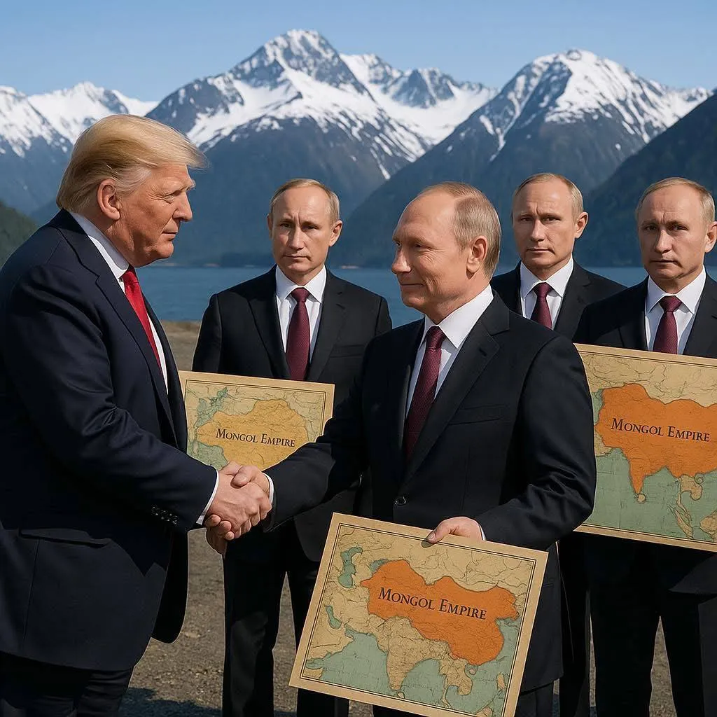 “На Аляску, так на Аляску”: мережа вибухнула мемами про зустріч Трампа і Путіна (Фото)