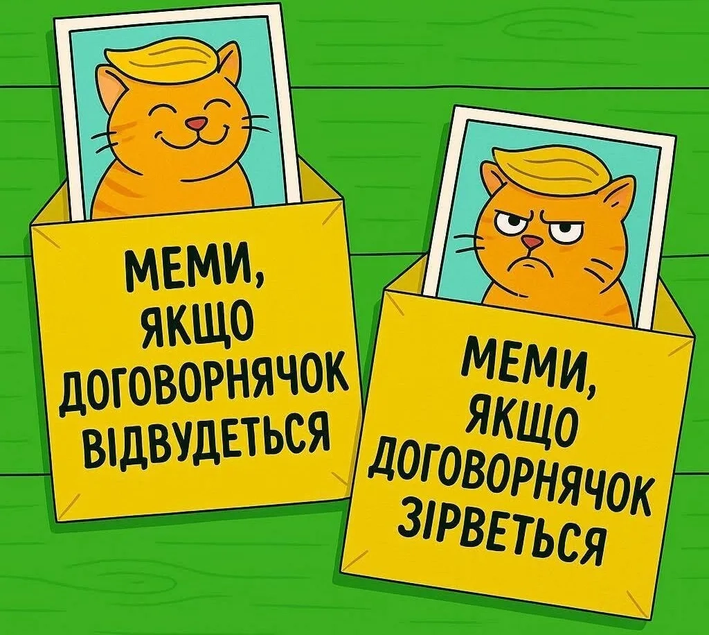 “На Аляску, так на Аляску”: мережа вибухнула мемами про зустріч Трампа і Путіна (Фото)