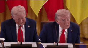 "Він десь серед нас": Трамп жорстко осоромився на переговорах у Білому домі