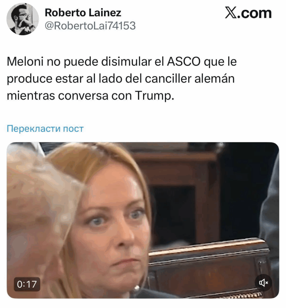 "От-от помре від нудьги": вираз обличчя Мелоні на зустрічі з Трампом "порвав" мережу (Фото)