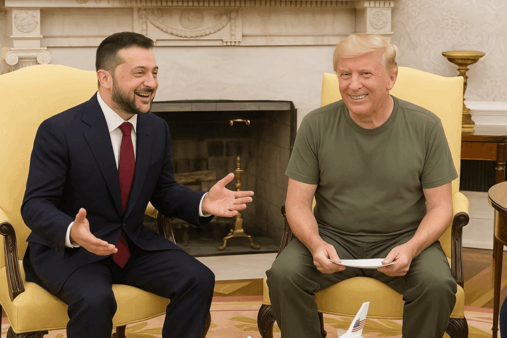 Одеський гумор: як Трамп двосторонні перемовини проводив