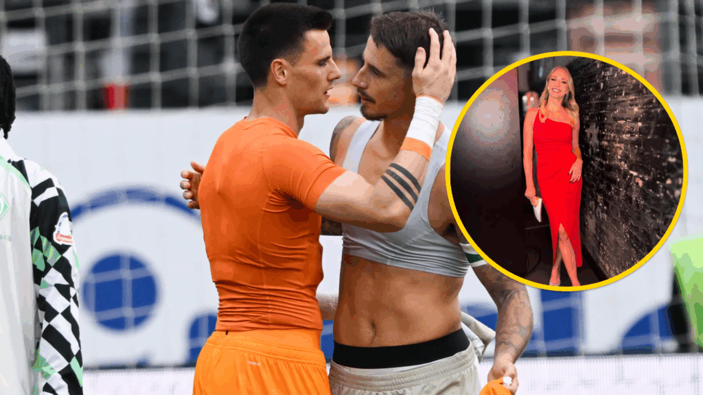 Гаряча журналістка потрапила у незручну ситуацію на футболі (Відео)