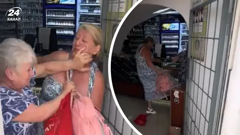 Не поділили останню пачку цигарок: у магазині Петербурга побилися російські бабусі