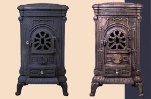 Bonro: Угловые чугунные печи-камины — тепло, стиль и надежность в каждом уголке вашего дома