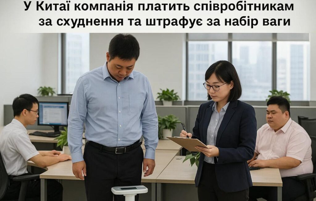 У Китаї компанія платить співробітникам за схуднення та штрафує за набір ваги