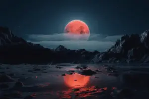 7 вересня українці побачать місячне затемнення та яскравий Сатурн поруч