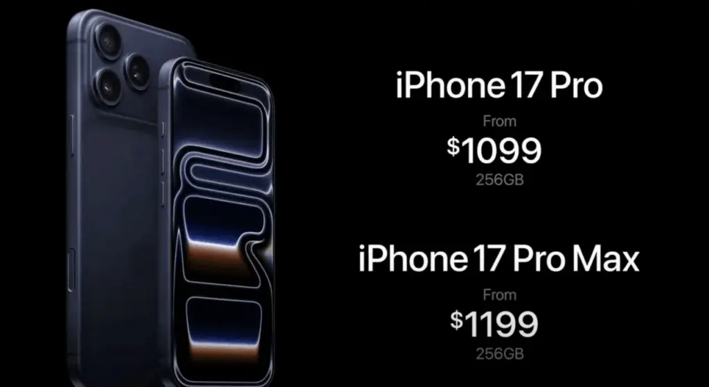 Apple представила iPhone 17 Pro та Pro Max: новий дизайн, камера 48x і рекордна автономність