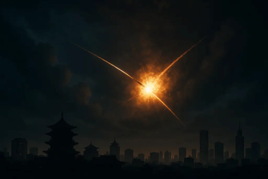 Нічна паніка в Китаї: у небі над Шаньдуном збили «невідомий об’єкт»