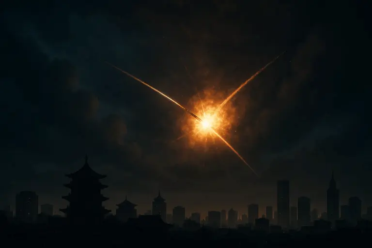 Нічна паніка в Китаї: у небі над Шаньдуном збили «невідомий об’єкт»