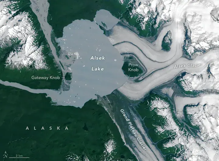 Аляска змінюється: NASA зафіксувало появу нового острова