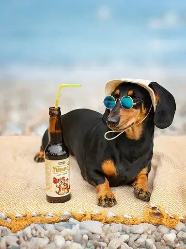 В Україні зʼявилося пиво та вино для собак: без алкоголю, але з вітамінами