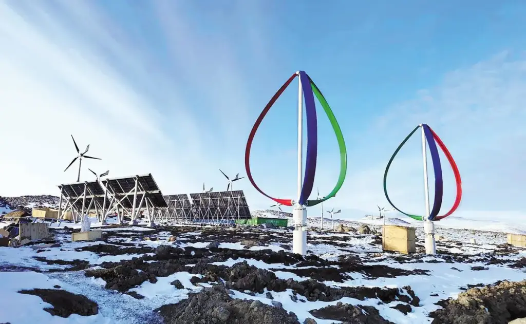 Китайська дослідницька станція в Антарктиді повністю перейшла на відновлювану енергію