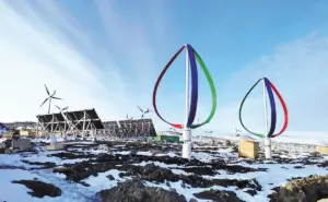 Китайська дослідницька станція в Антарктиді повністю перейшла на відновлювану енергію