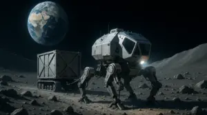 Німецькі інженери створили модульний ровер, який може сам будувати бази на Місяці