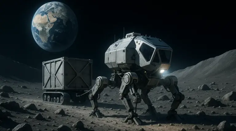 Німецькі інженери створили модульний ровер, який може сам будувати бази на Місяці