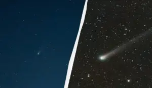 Над Україною засяяла комета C/2025 A6 Lemmon — її вдалося сфотографувати в Одеській області