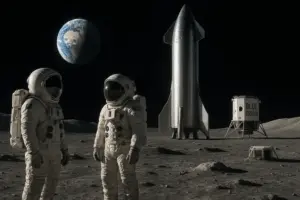 Висадка людини на Місяць знову відкладається: SpaceX не встигає, шанс отримає Безос