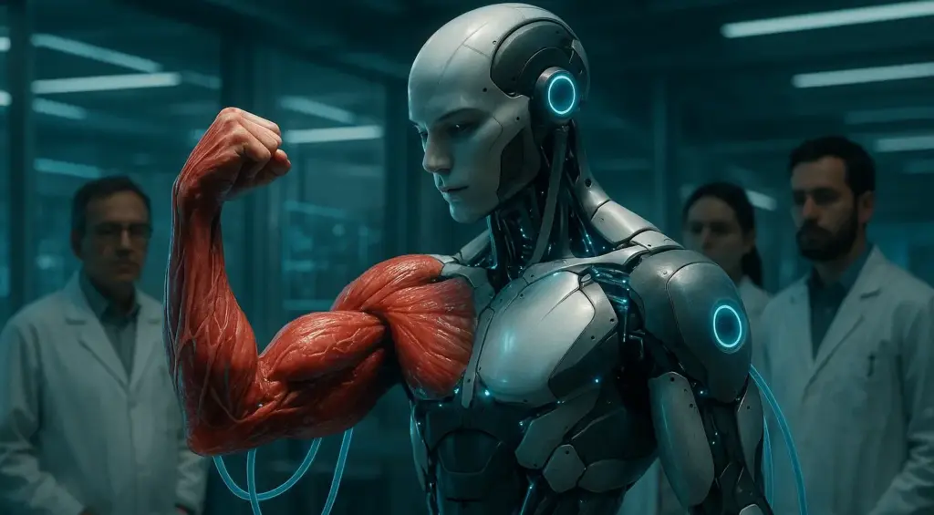 Вчені створюють роботів із живими м’язами: нова ера біогібридної техніки Вчені створюють роботів із живими м’язами: нова ера біогібридної техніки