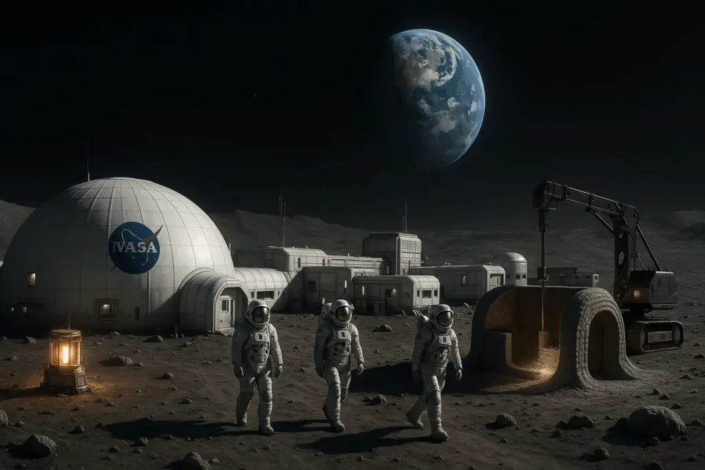 NASA будує село на Місяці: люди зможуть жити там уже до 2035 року NASA будує село на Місяці: люди зможуть жити там уже до 2035 року