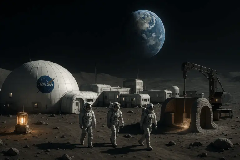 NASA будує село на Місяці: люди зможуть жити там уже до 2035 року