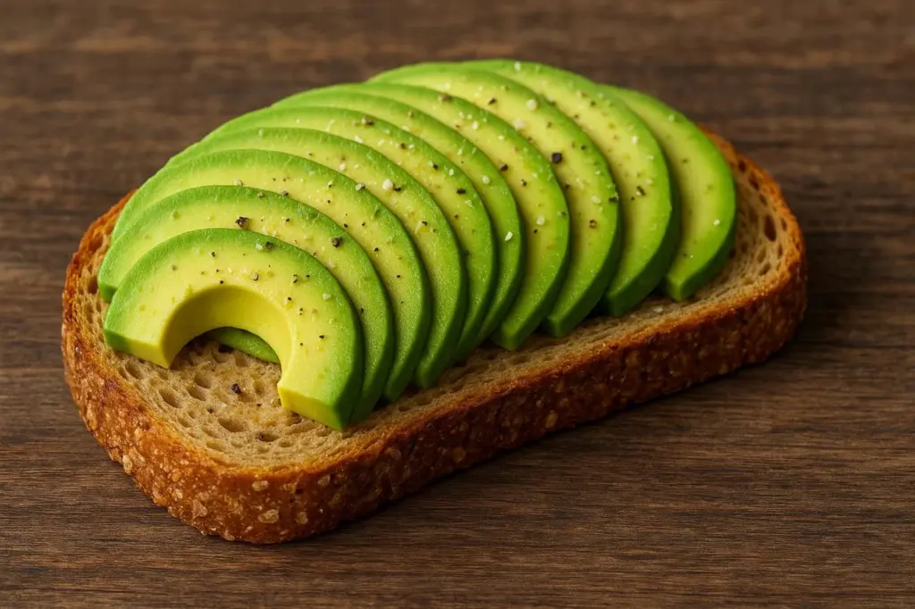 Тост із цільнозернового хліба з авокадо
