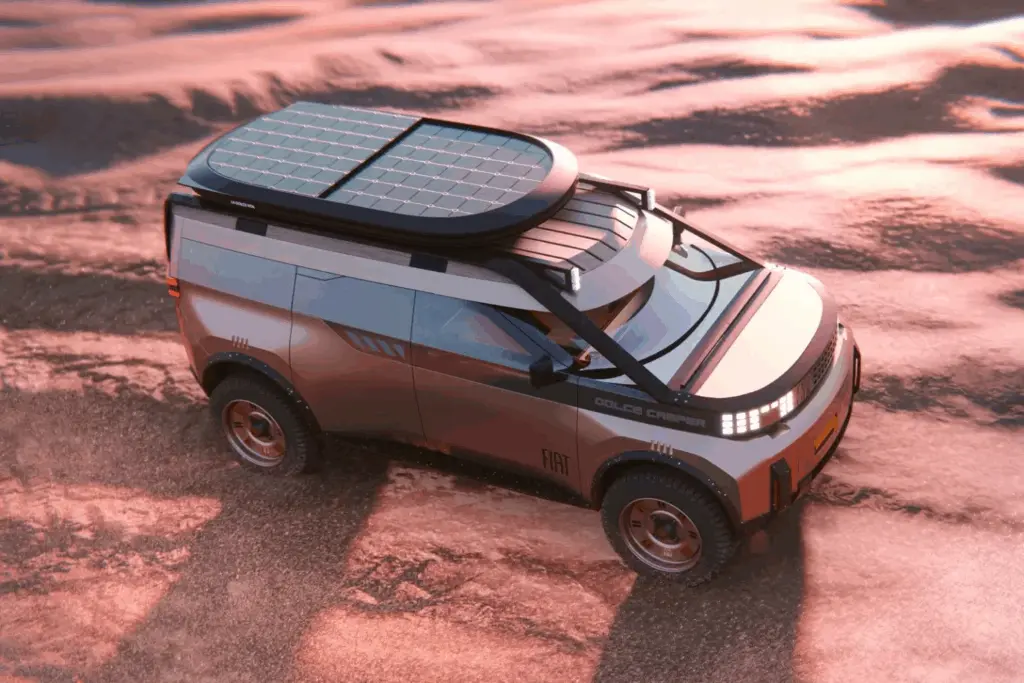 Новий концепт Fiat Dolce Camper: кемпінг на даху і підготовка до бездоріжжя