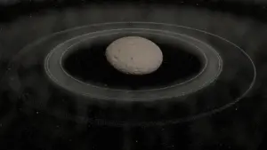 Космонавти спостерігають формування кільцевої системи навколо Хірона в реальному часі