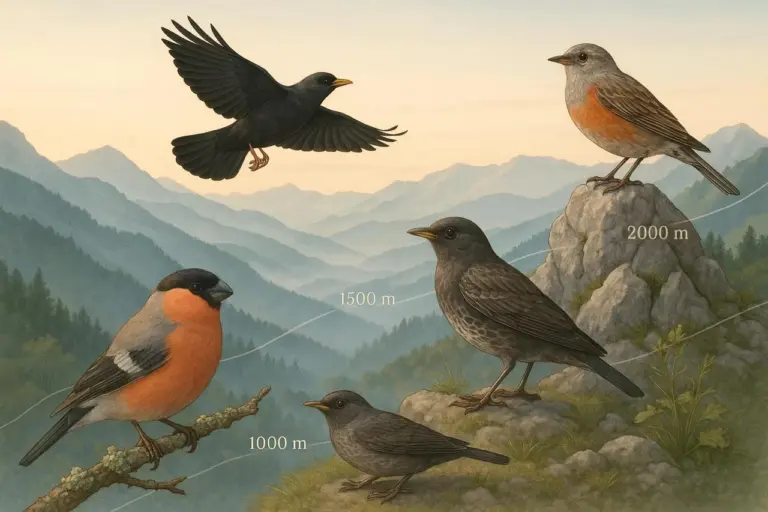 Клімат змушує птахів тікати в гори: 63% видів вже змінили висотні ареали