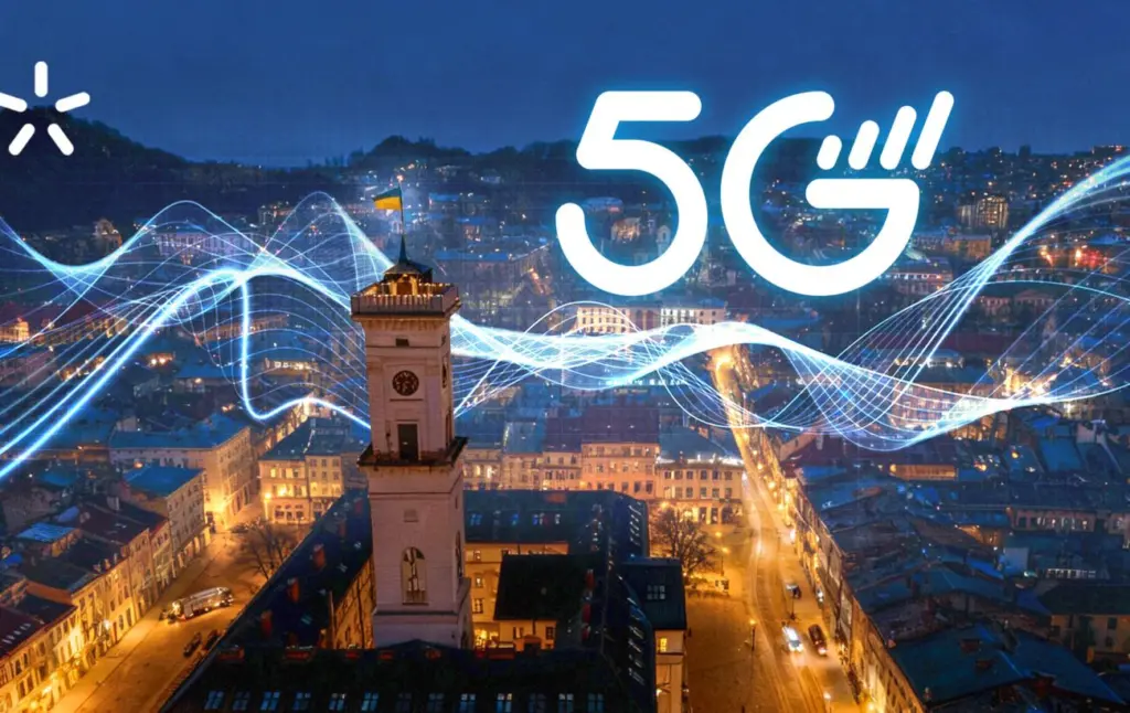 Львів першим в Україні запустив пілотну мережу 5G