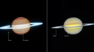 Телескопи Вебб і Габбл показали нові деталі атмосфери Сатурна